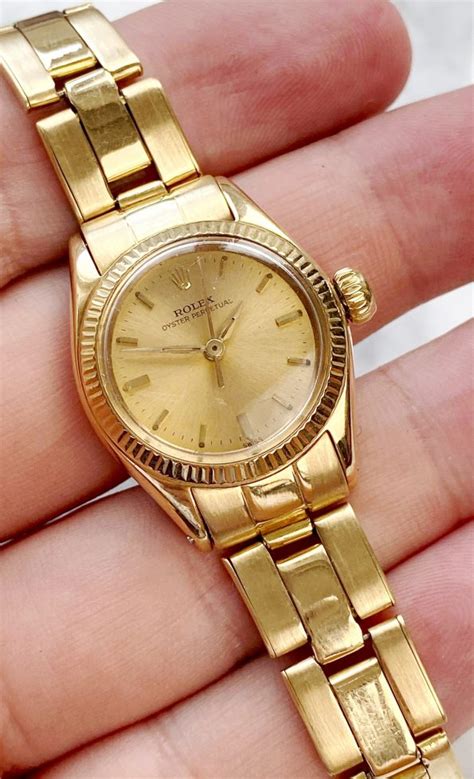 old rolex gold ladies watch|vintage ladies rolex watches 1940s.